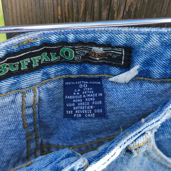 VINTAGE BUFFALO de France Jeans Women's size 30 Light wash - Picture 4 of 7